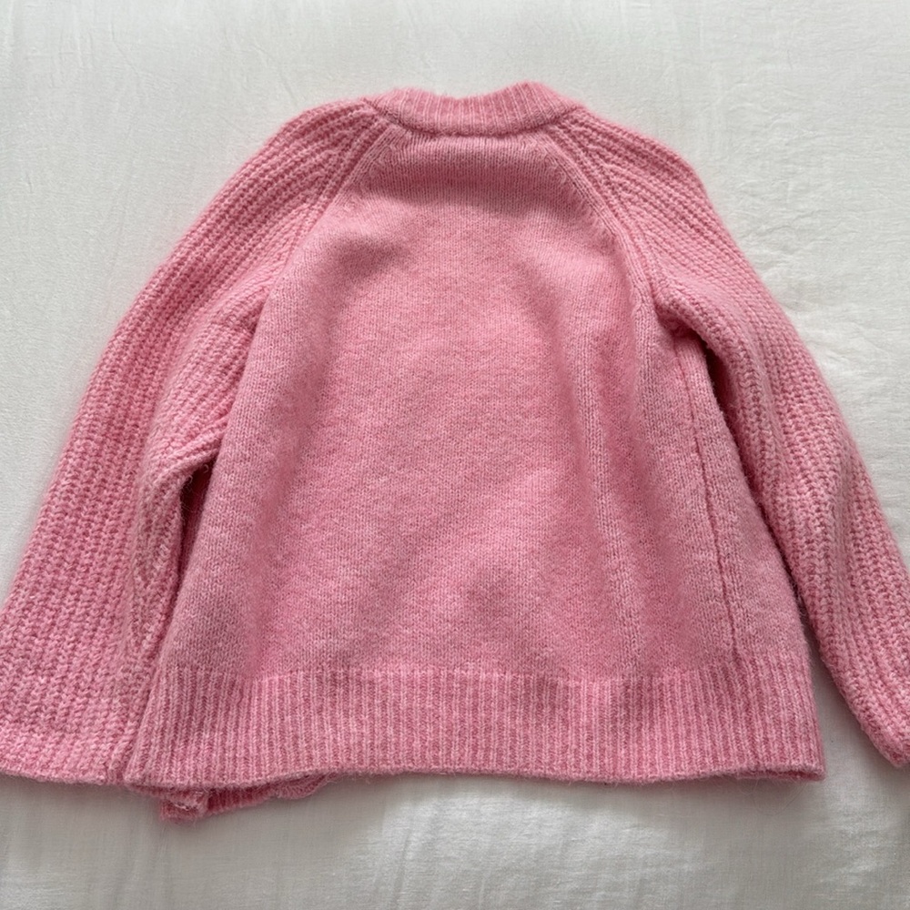 Pink Button-Up Cardigan - Picture 3 of 5